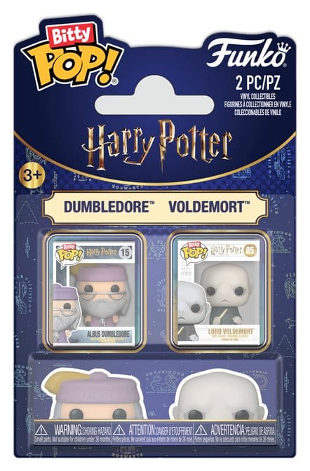 Funko - Harry Potter Bitty POP! Vinyl Figures 2-Pack Dumbledore/Voldemort 2 cm
