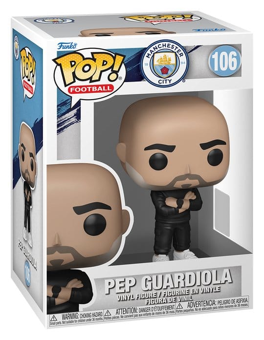 Funko - Manchester City POP! Football Vinyl Figure Pep Guardiola 9 cm