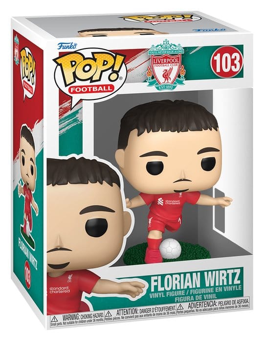 Funko - FC Liverpool POP! Football Vinyl Figure Florian Wirtz 9 cm