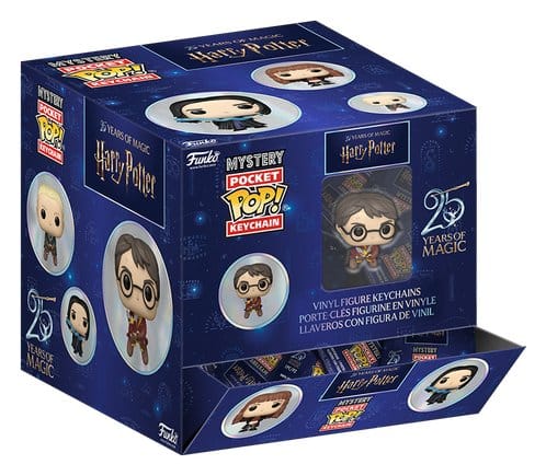 Funko - Harry Potter Mystery POP! Vinyl Keychain 10 cm 25th Anniversary Display (12)