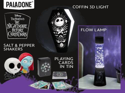 Paladone Products - The Nightmare Before Christmas Light Flow Lamp 33 cm