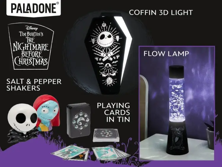 Paladone Products - The Nightmare Before Christmas Light Flow Lamp 33 cm
