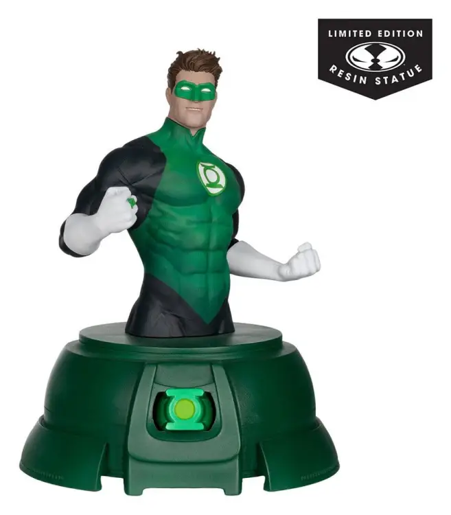 McFarlane Toys DC Direct - Hal Jordan - 1/1 Bust with Power Ring Prop Replica (Gold Label)