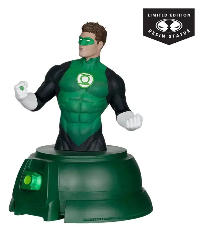 McFarlane Toys DC Direct - Hal Jordan - 1/1 Bust with Power Ring Prop Replica (Gold Label)