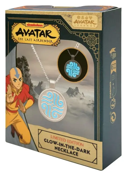 FaNaTtik Avatar: The Last Airbender - Limited Edition Glow-in-the-Dark Elements Naszyjnik