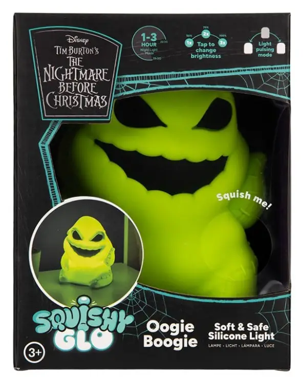 Paladone Products Nightmare Before Christmas - Oogie Boogie - SquishyGlo Silicon Light Rechargeable
