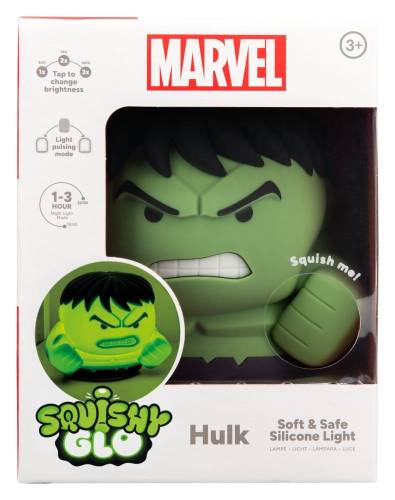 Paladone Products Marvel Universe - Hulk - SquishyGlo Silicon Light Rechargeable