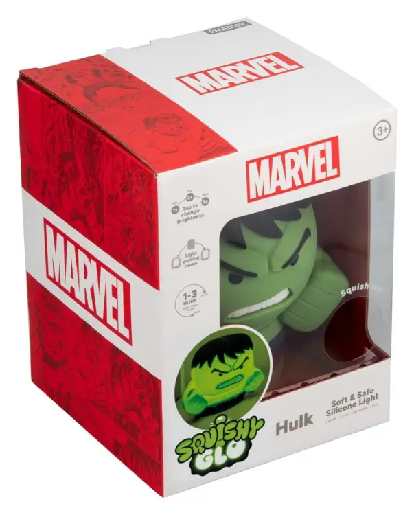 Paladone Products Marvel Universe - Hulk - SquishyGlo Silicon Light Rechargeable