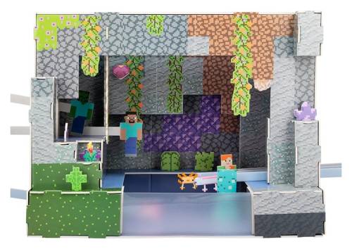 Paladone Products Minecraft - Construction Kit 3D Scene