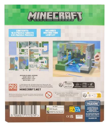 Paladone Products Minecraft - Construction Kit 3D Scene