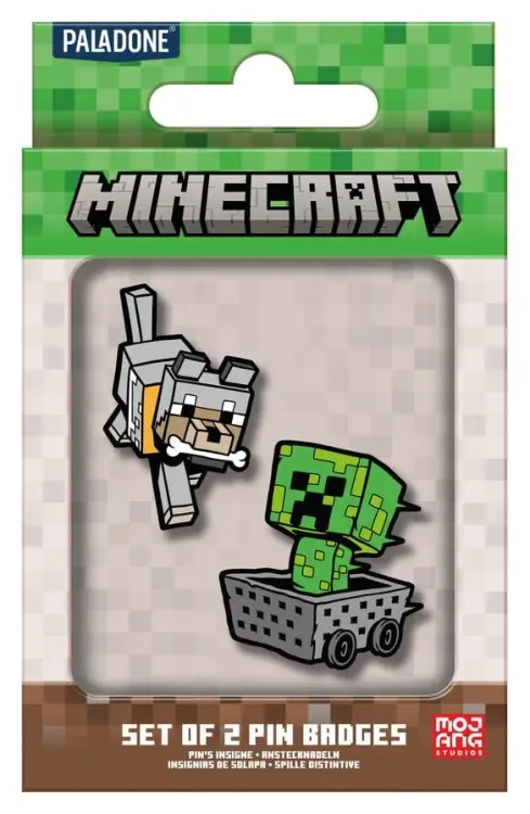 Paladone Minecraft - Zestaw 2 Przypinek