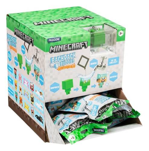 Paladone Products Minecraft - Reveals Zawieszki do Torby - Zestaw Niespodzianek