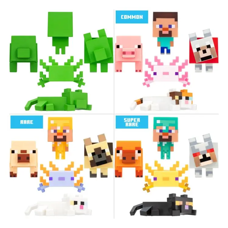 Paladone Products Minecraft - Reveals Zawieszki do Torby - Zestaw Niespodzianek