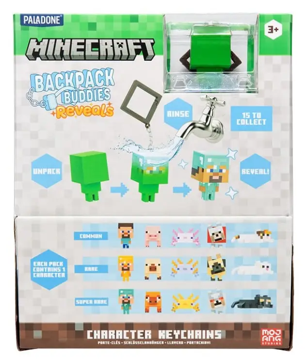 Paladone Products Minecraft - Reveals Zawieszki do Torby - Zestaw Niespodzianek