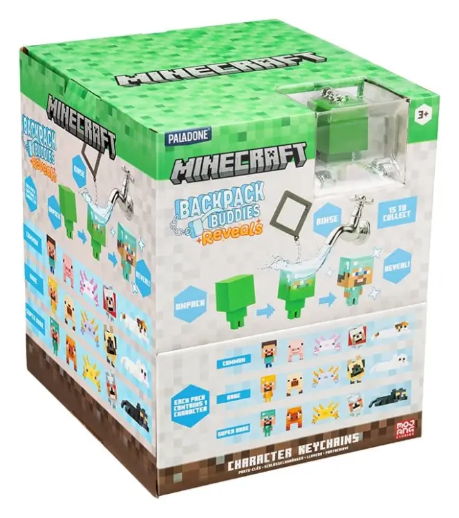 Paladone Products Minecraft - Reveals Zawieszki do Torby - Zestaw Niespodzianek