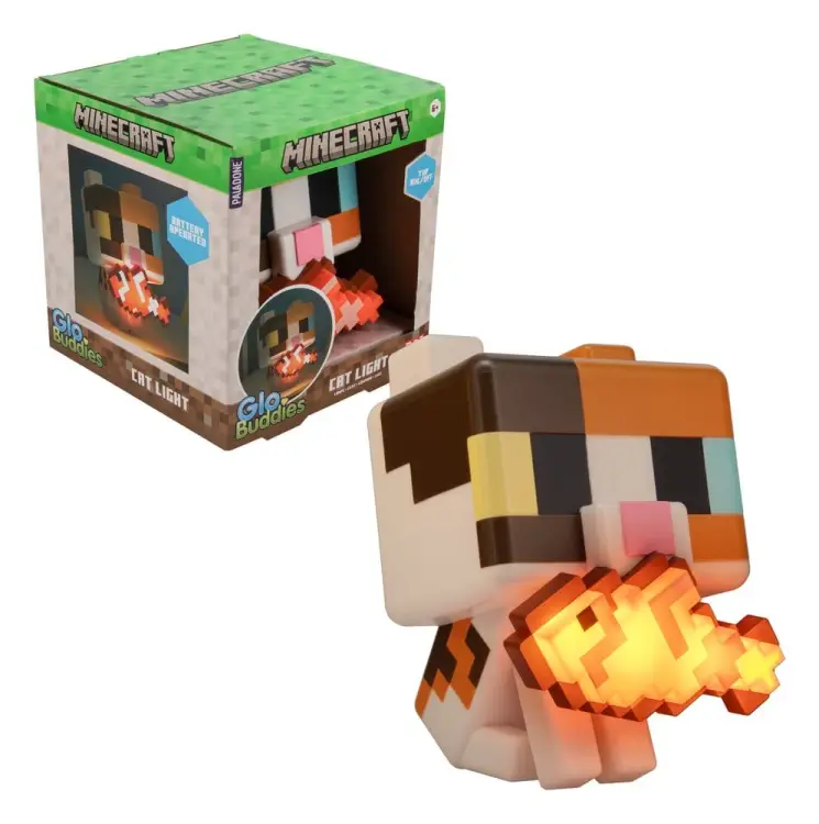 Paladone Products Minecraft - Cat - GloBuddies Light