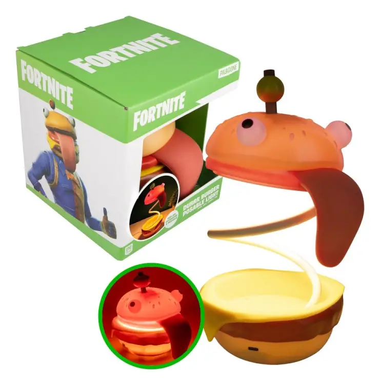 Paladone Products Fortnite - Durrr Burger - Light Durrr Burger Posable