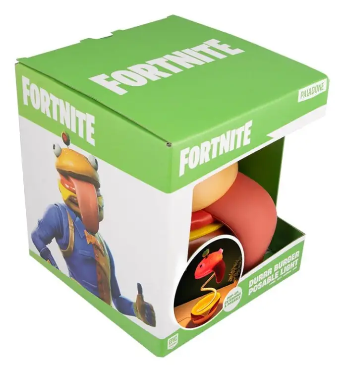Paladone Products Fortnite - Durrr Burger - Light Durrr Burger Posable