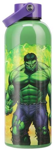 Paladone Products Marvel Universe - Hulk - Metal Water Bottle with Carry Loop