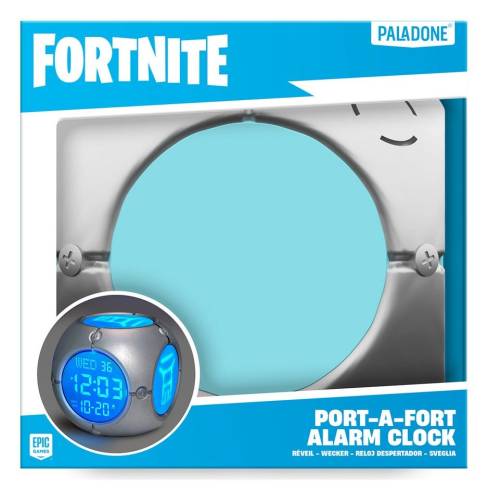 Paladone Products Fortnite - Alarm Clock Port a Fort 3D