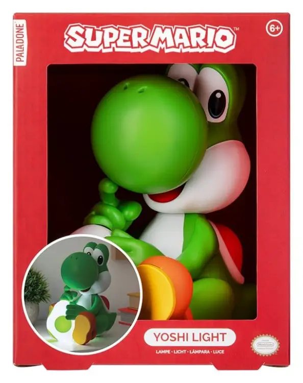 Paladone Products Super Mario - Yoshi - GloBuddies Light