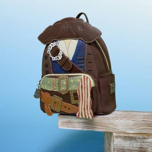Loungefly Pirates of the Caribbean - Jack Sparrow - Mini Plecak