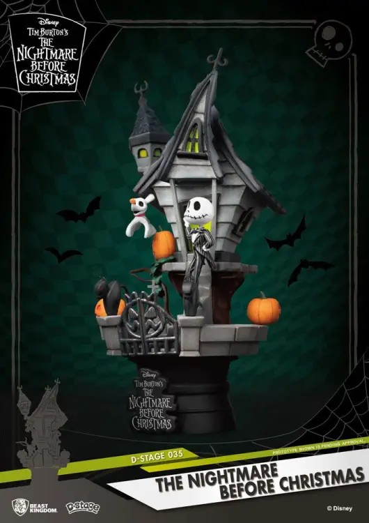 NBX - Jack's Haunted House Diorama - 15 cm