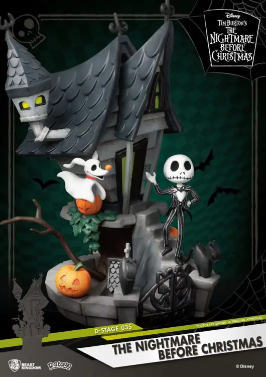 NBX - Jack's Haunted House Diorama - 15 cm