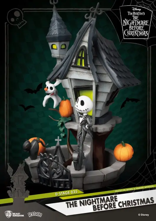NBX - Jack's Haunted House Diorama - 15 cm