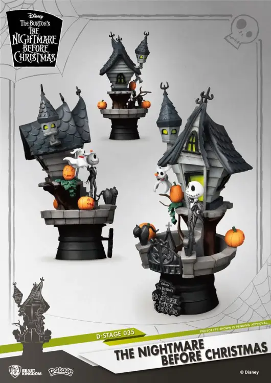NBX - Jack's Haunted House Diorama - 15 cm