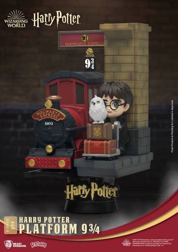 HARRY POTTER - Platforma 9 3/4 - Statua D-Stage New Ver. 15cm