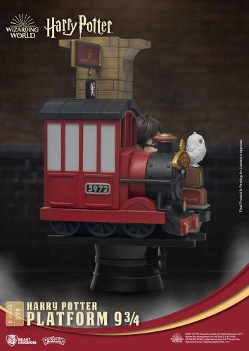 HARRY POTTER - Platforma 9 3/4 - Statua D-Stage New Ver. 15cm