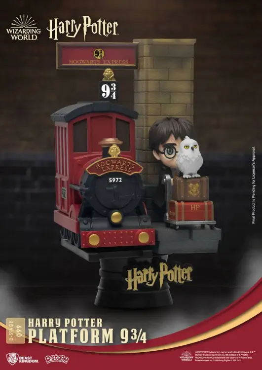 HARRY POTTER - Platforma 9 3/4 - Statua D-Stage New Ver. 15cm