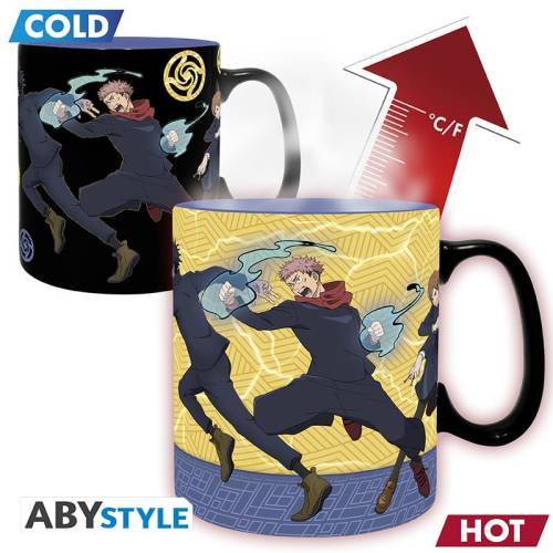 ABYstyle - JUJUTSU KAISEN - Group - Mug Heat Change 460ml