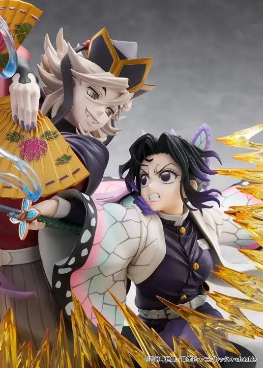 DEMON SLAYER - Shinobu Kocho & Doma - Statue 18cm