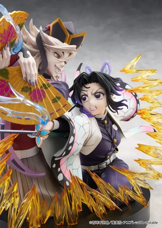 DEMON SLAYER - Shinobu Kocho & Doma - Statue 18cm