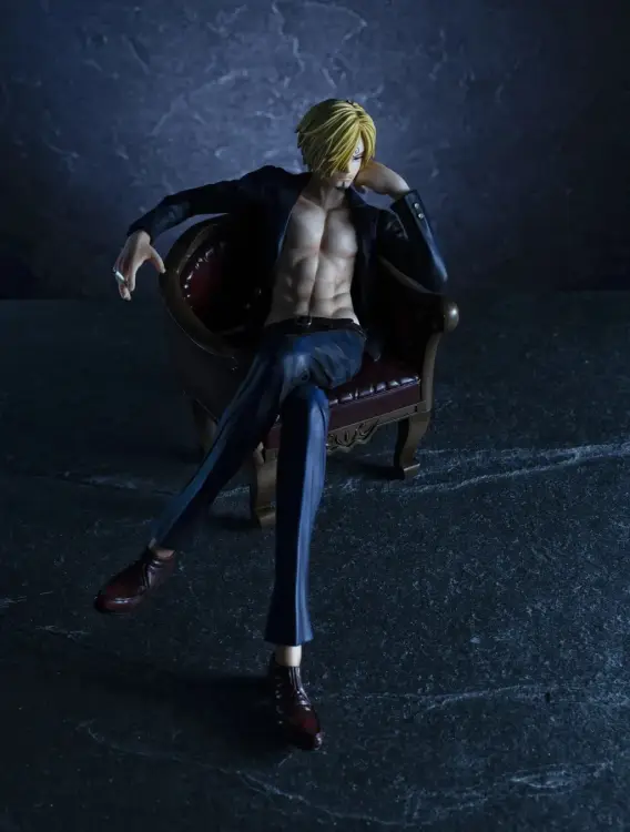 Megahouse - ONE PIECE - Sanji "Ver. R" - Statue P.O.P. "S.O.C." 14cm