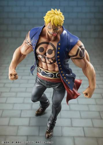 Megahouse - ONE PIECE - Bellamy The Hyena - Statue P.O.P. Limited Edition 25cm