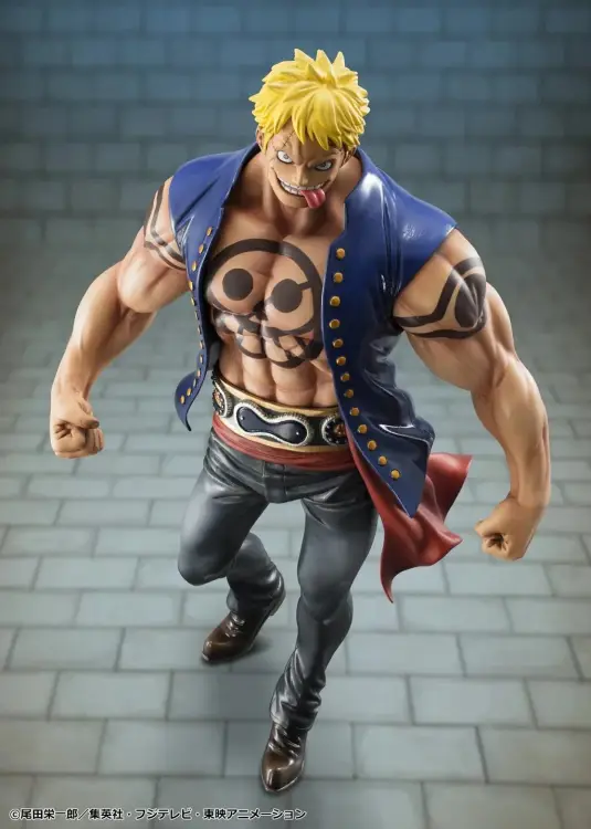 Megahouse - ONE PIECE - Bellamy The Hyena - Statue P.O.P. Limited Edition 25cm