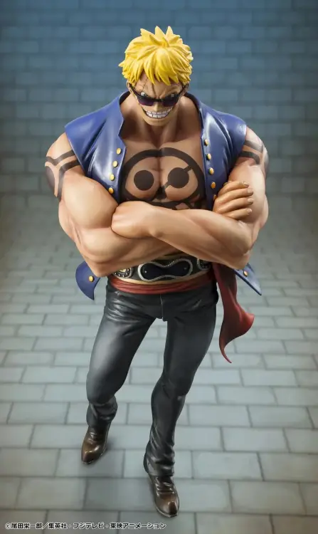 Megahouse - ONE PIECE - Bellamy The Hyena - Statue P.O.P. Limited Edition 25cm