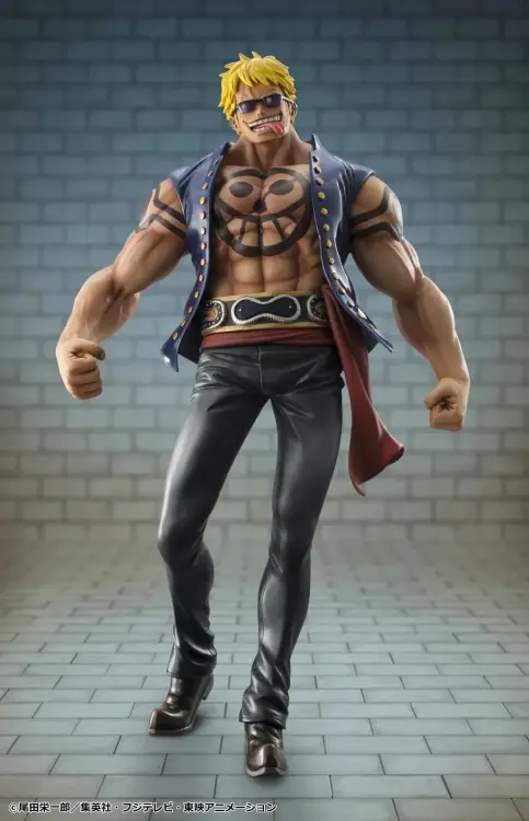 Megahouse - ONE PIECE - Bellamy The Hyena - Statue P.O.P. Limited Edition 25cm