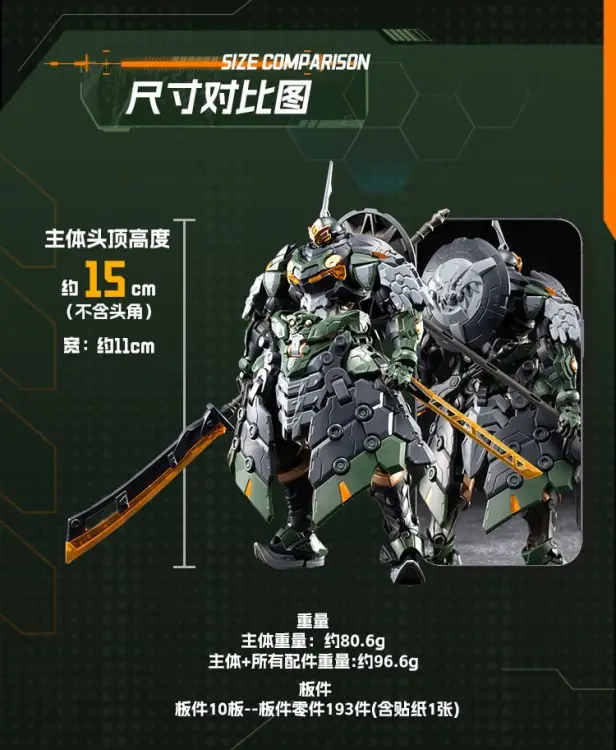 Motor Nuclear Kolekcja GEEK - BV-XH04 Xun Yong Class Tie Fu Tu