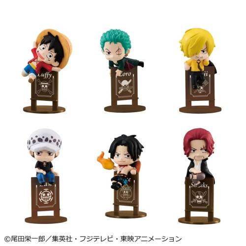 Megahouse ONE PIECE - Ochatomo Pirate Party Display Figurki (8 sztuk)