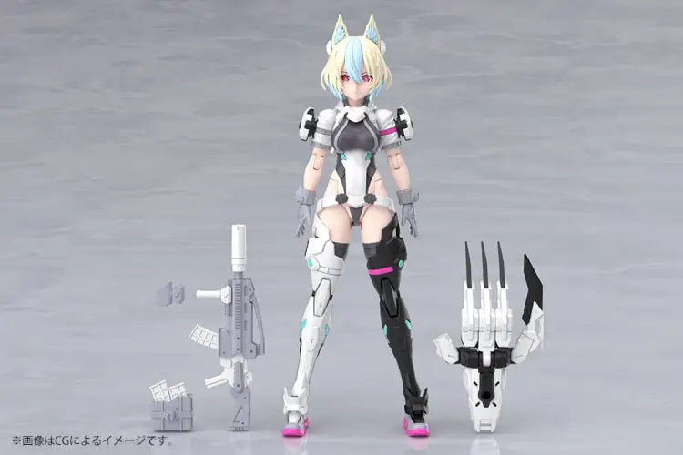 Kotobukiya - MEGAMI DEVICE - Yggdrasis Garm Ripper Avalanche - Model Kit 16cm