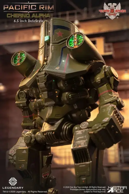 Star Ace Pacific Rim - Cherno Alpha - Defostyle Deluxe Figurka