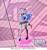 Sega Goods NEEDY GIRL OVERDOSE - Purple Lollipop - XStellar Figurka