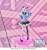 Sega Goods NEEDY GIRL OVERDOSE - Purple Lollipop - XStellar Figurka