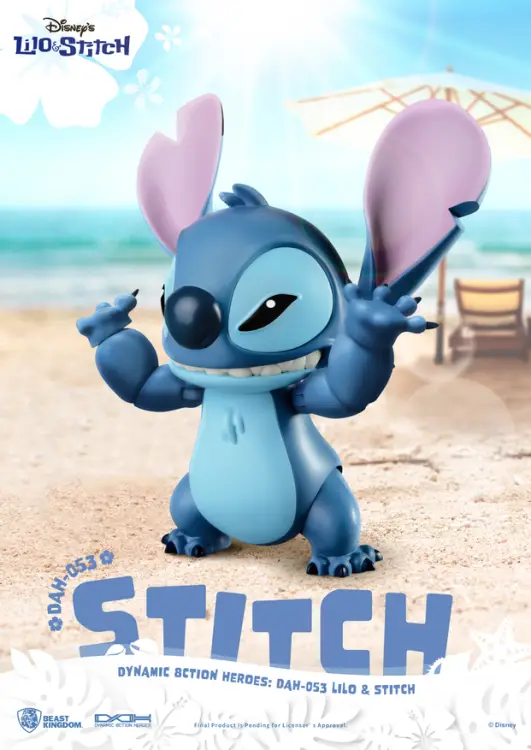 LILO & STITCH - Stitch - Dynamiczny bohater akcji 18 cm