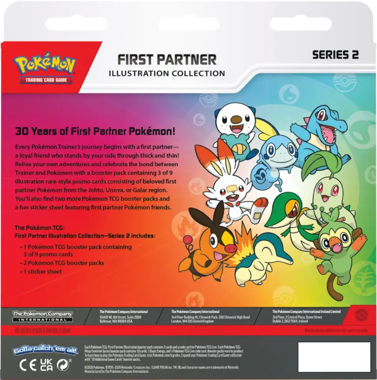 Pokémon TCG First Partner Illustration Collection Series 2