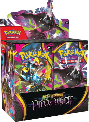 Pokémon TCG Mega Evolution Pitch Black Booster Display (36 opakowań)
